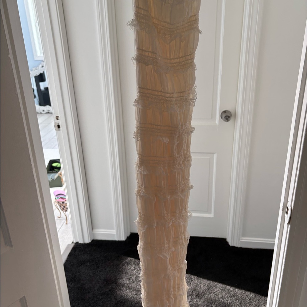 Cream Maxi Skirt